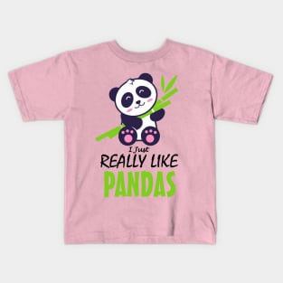 I Just Really Like Cute Animal Bear Kids T-Shirt